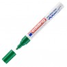 Marcatore permanente a vernice 750 - punta tonda - da 2 a 4 mm - verde - Edding