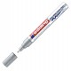 Marcatore permanente a vernice 750 - punta tonda - da 2 a 4 mm - argento - Edding