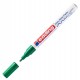 Marcatore permanente a vernice 751 - punta tonda fine - da 1 a 2 mm - verde - Edding