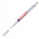 Marcatore permanente a vernice 780 - punta tonda extra fine - 0,8 mm - bianco - Edding