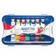 Tubi tempere - 12 ml - colori assortiti - Giotto - conf. 7 pezzi