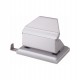 Perforatore 888 - max 10 fogli - 2 fori - passo 8 cm - alluminio - Zenith