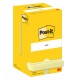 Blocco foglietti - 654 - 76 x 76 mm - giallo Canary - 100 fogli - Post-it