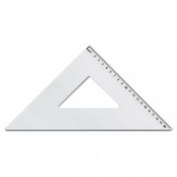 Squadra linea Profil - alluminio - 45gradi - 30cm - Arda