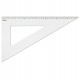 Squadra linea Profil - alluminio - 60gradi - 35cm - Arda