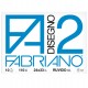 Album F2 - 24 x 33 cm - 10 fogli - 110 gr - ruvido - punto metallo - Fabriano