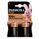 Pila mezzatorcia - C - LR14 - MN1400 - Plus - alcalina - Duracell - blister 2 pezzi
