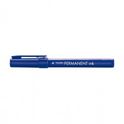 Marcatore Tratto Permanent Ink - punta tonda 2,00mm - blu - Tratto - conf. 12 pezzi