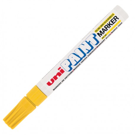 Marcatore Uni Paint PX20 - punta 2,8mm - giallo - Uni Mitsubishi