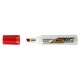 Pennarello Whiteboard Marker Velleda 1781 - punta a scalpello da 3,2 a 5,5mm - rosso - Bic