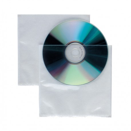 Buste a sacco Soft CD - liscio - trasparente - PP - Sei Rota - conf. 25 pezzi