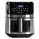 Friggitrice ad aria smart Ginevra - 26,8 x 33,7 x 34,2 cm - 6,5 L - nero - Melchioni family