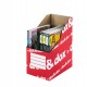 Portariviste Dox&Dox - 17 x 35 x 25 cm - bianco/rosso - Esselte Dox
