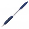 Penna a sfera a scatto Atlantis Classic - punta 1,0mm - blu - Bic - conf. 12 pezzi