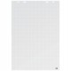 Blocco per lavagna - 20 fogli - 67 x 97 x 0,3 cm - quadretti 5 x 5 cm - Nobo