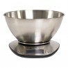 Bilancia da cucina Graal - con ciotola - peso massimo 5 kg - acciaio - Melchioni family