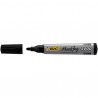 Marcatori permanente Marking a base d'alcool - punta tonda 1,70mm - nero - Bic - conf. 12 pezzi