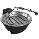 Griglia elettrica da tavolo BBQ1 - 1250 W - nero - Melchioni family