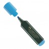 Evidenziatore Textliner 48 - punta di 3 differenti larghezze: 5,0- 3,0-1,0mm - azzurro - Faber-Castell