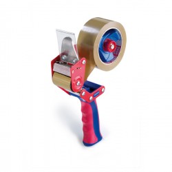 Tendinastro Dispenser 57455 - per nastri fino a 5 cm - 2 rotoli di nastro color avana 5 cm x 66 m inclusi - Tesa