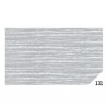 Carta crespa - 50 x 150 cm - argento metal 131 - Rex Sadoch - conf.10 rotoli