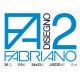 Album F2 - 24 x 33 cm - 20 fogli - 110 gr - liscio - 4 angoli - Fabriano