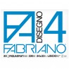 Album F4 - 24 x 33 cm - 20 fogli - 220 gr - liscio squadrato - Fabriano