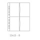 Buste forate Atla FT porta foto e cartoline - 8 spazi 10 x 15 cm - trasparente - Sei Rota - conf. 10 pezzi