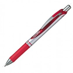 Roller a scatto Energel XM Click - punta 0,7 mm - rosso - Pentel