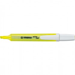 Evidenziatore Stabilo Swing Cool - punta scalpello - tratto 1 4 mm - giallo 24 - Stabilo