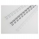 Dorsi spirale IbiWire - metallo - 21 anelli - 6 mm - argento - GBC - scatola 100 pezzi