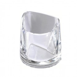Portapenne Nimbus - 10 x 11 x 6,8 cm - cristallo trasparente - Rexel