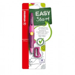 Portamine Easyergo - 3,15mm - per mancini + affilamine - rosa - Stabilo