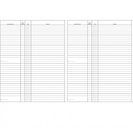 Registro libro soci SPA/SRL - 31 x 24,5 - 47pg - numerate - Edipro