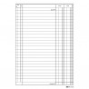 Registro cassa entrate/uscite - 24 x 17cm - 100 fogli - Edipro