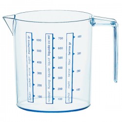 Brocca graduata - 0,75 L - trasparente