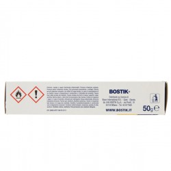 Adesivo Superchiaro - universale - 50 gr - trasparente - Bostik