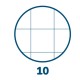 Maxiquaderno Monocromo - A4 - quadretto 10mm - 38 fogli - 100gr - Pigna