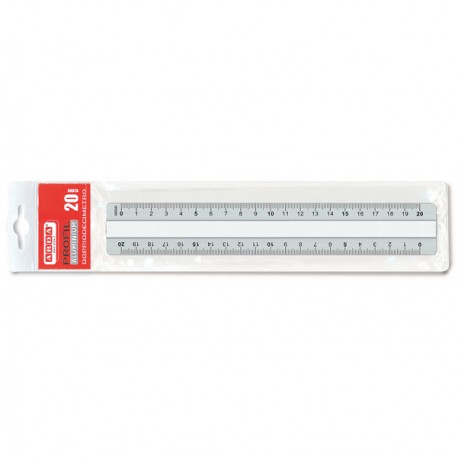 Doppiodecimetro 18420 - alluminio - con impugnatura - Arda
