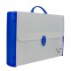 Valigetta polionda 254/R - 28 x 43 cm - dorso 8,5 cm rigido - Favorit
