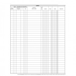 Registro merci in deposito - 31 x 24,5cm - 50 fogli - Edipro