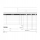 Blocco fatture 3 aliquote Iva - 50 fogli 2 copie autoricalcanti - 15 x 23cm - Edipro