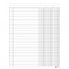 Registro a 3 colonne - 31 x 24cm - 100 fogli - Edipro