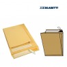 Busta a sacco Mailpack - soffietti laterali - fondo preformato - strip adesivo - 30 x 40 x 4 cm - 120 gr - avana - Blasetti - co