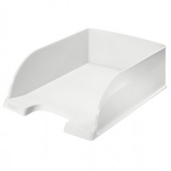 Vaschetta portacorrispondenza Leitz Plus Jumbo - 25,5 x 10,3 x 36 cm - bianco - Leitz