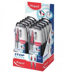 Compasso Stop System - con adattatore e mine ricambio - diametro max cerchio 282mm - Maped