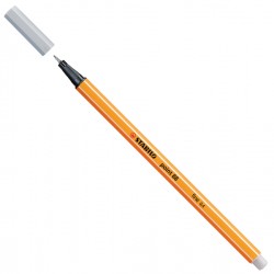 Fineliner Point 88 - tratto 0,4 mm - grigio chiaro 94 - Stabilo