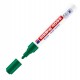 Marcatore a gesso liquido 4095 - punta tonda - da 2 a 3mm - verde - Edding