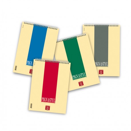 Blocco Pignastyl spiralato - 5mm - A4 - 80gr - 60 fogli - Pigna