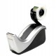 Dispenser C60 per nastri 1,9 cm - 4 rotoli Scotch Magic 810 1,9 cm x 33 m inclusi - nero/argento - Scotch